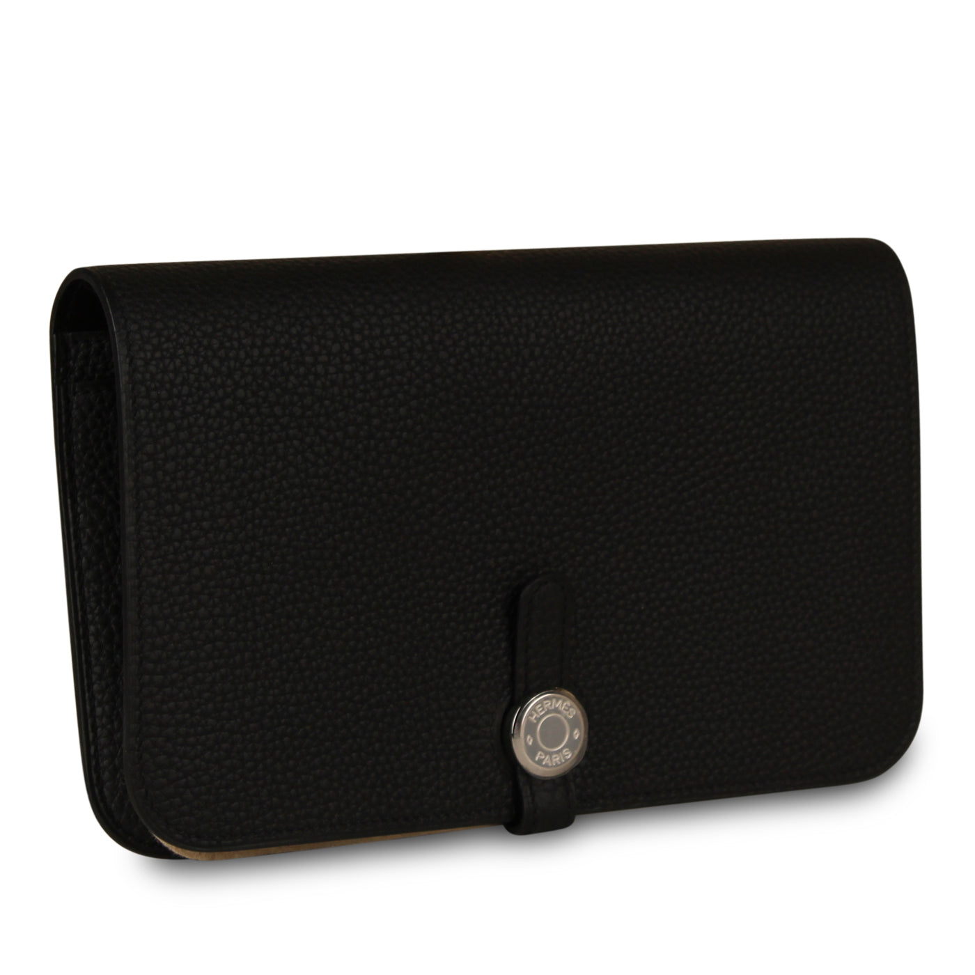Dogon Duo Wallet - Black Togo