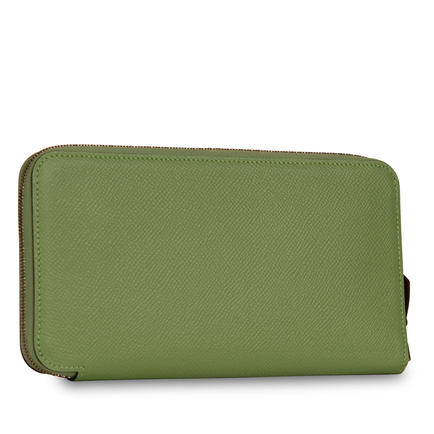 Silk' In Classique Wallet - Vert Criquet