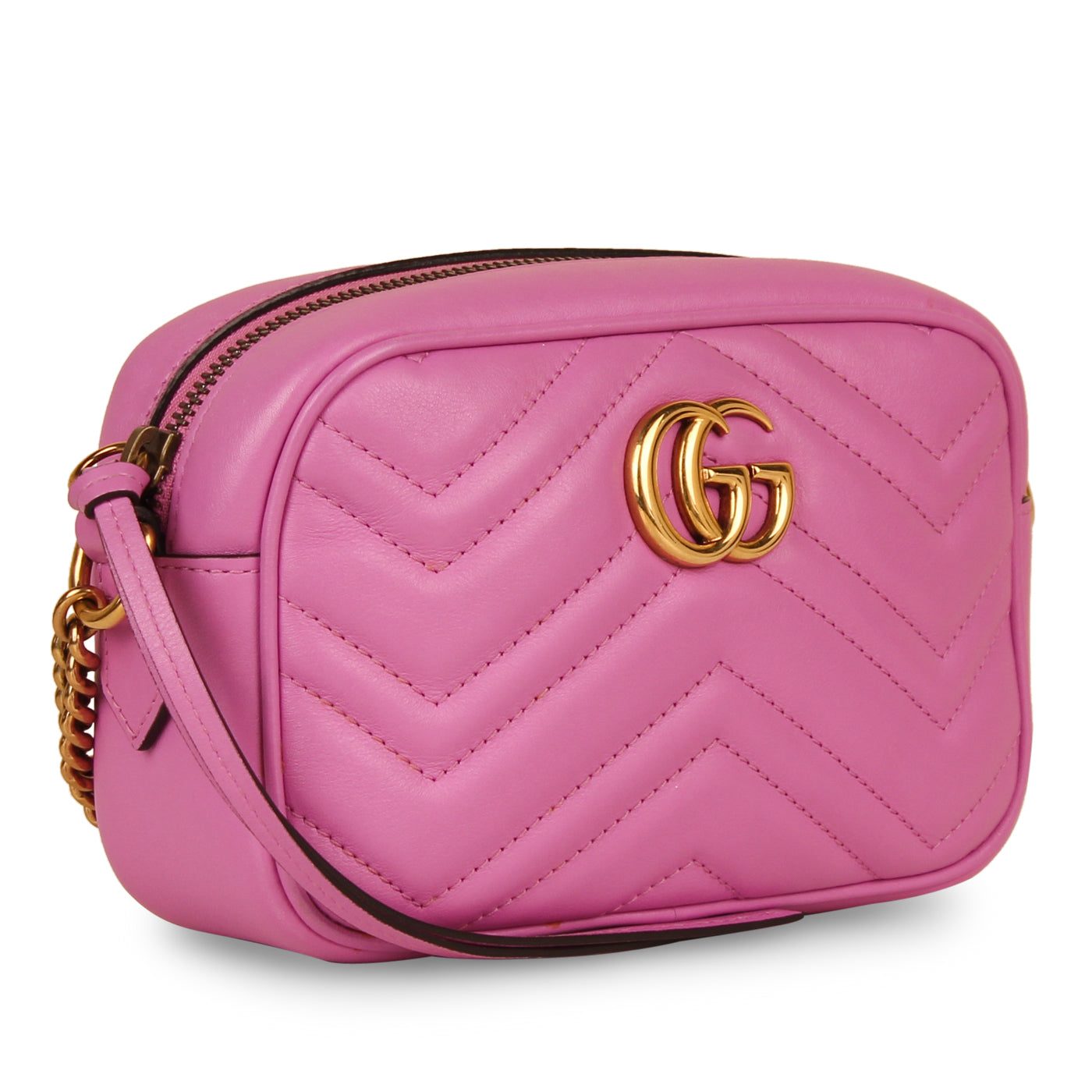 Gucci - Mini Marmont - Pink - Pre-Loved – Bagista