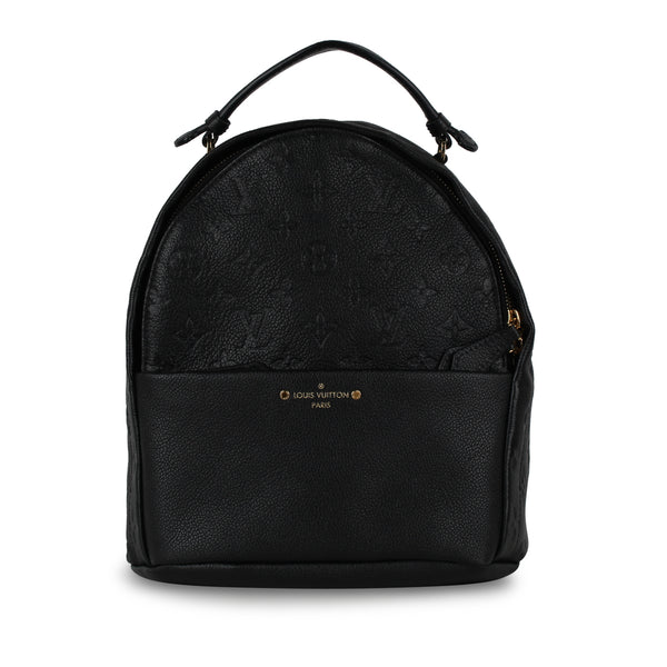 Louis Vuitton Black Empreinte Leather Sorbonne Backpack Louis