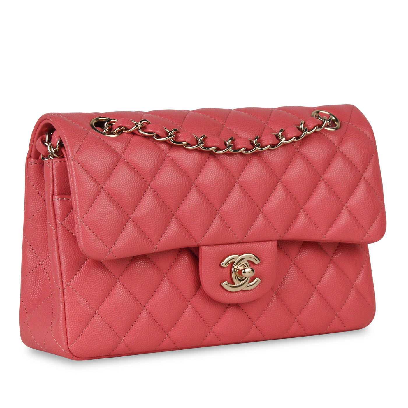 Small Classic Flap - Pink