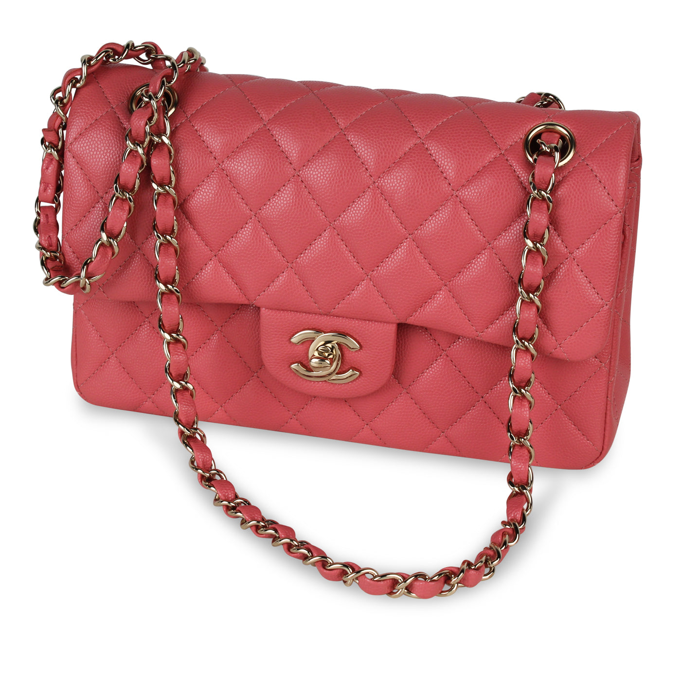 Small Classic Flap - Pink