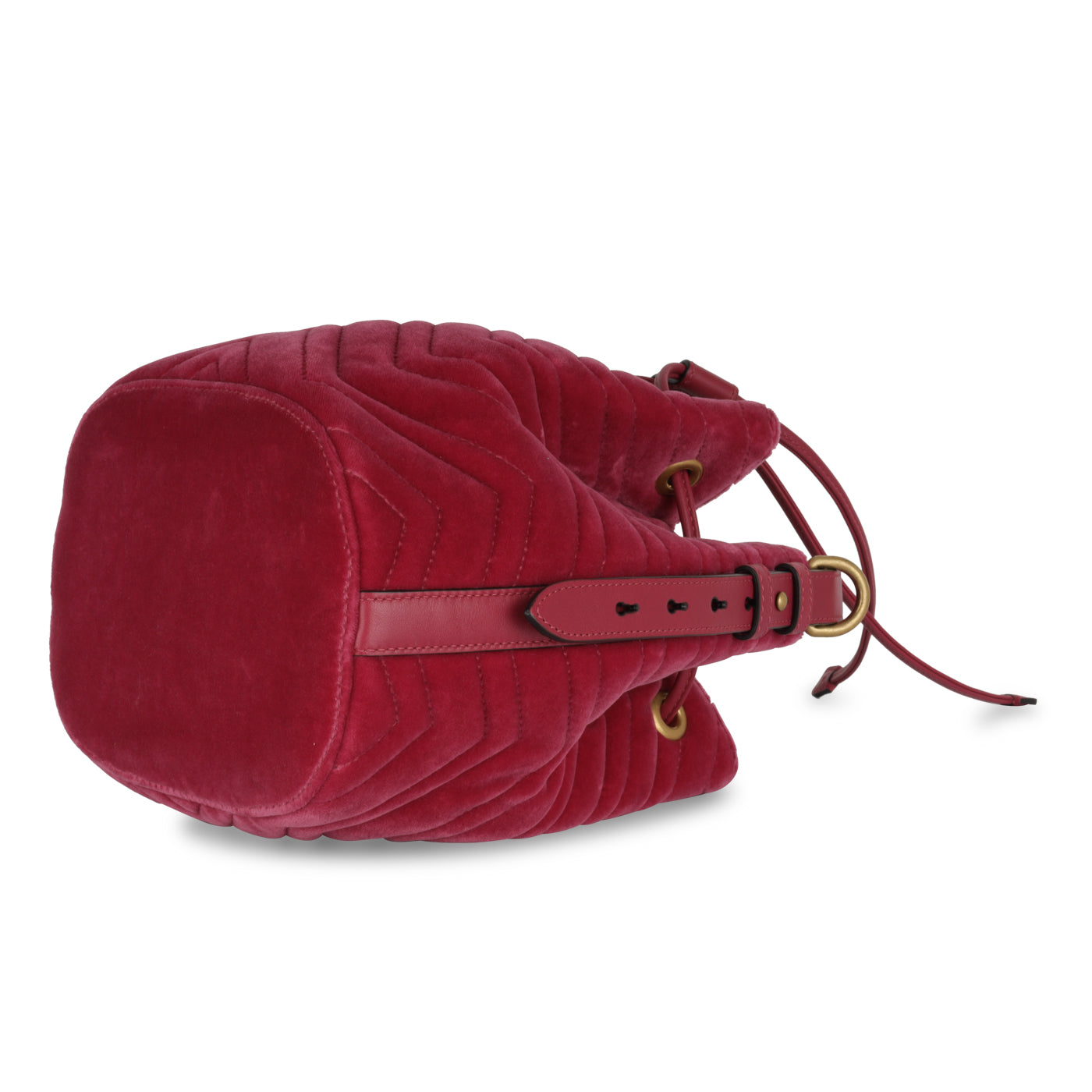 Marmont Bucket - Pink Velvet