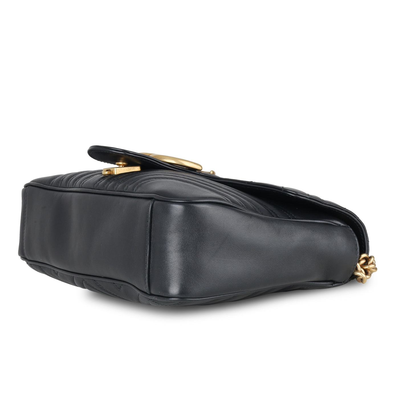 Medium Marmont Bag - Black