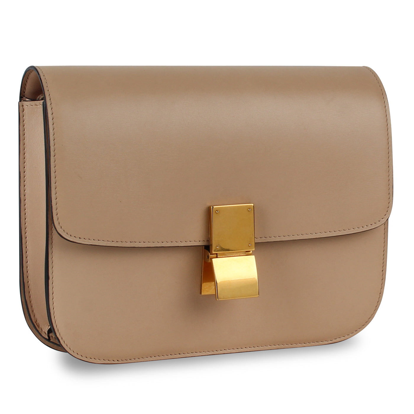 Medium Box Bag Beige - Main Image