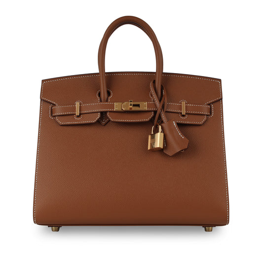 Birkin 25 - Gold Sellier Epsom