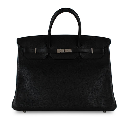Birkin 40cm - Black Togo - PHW