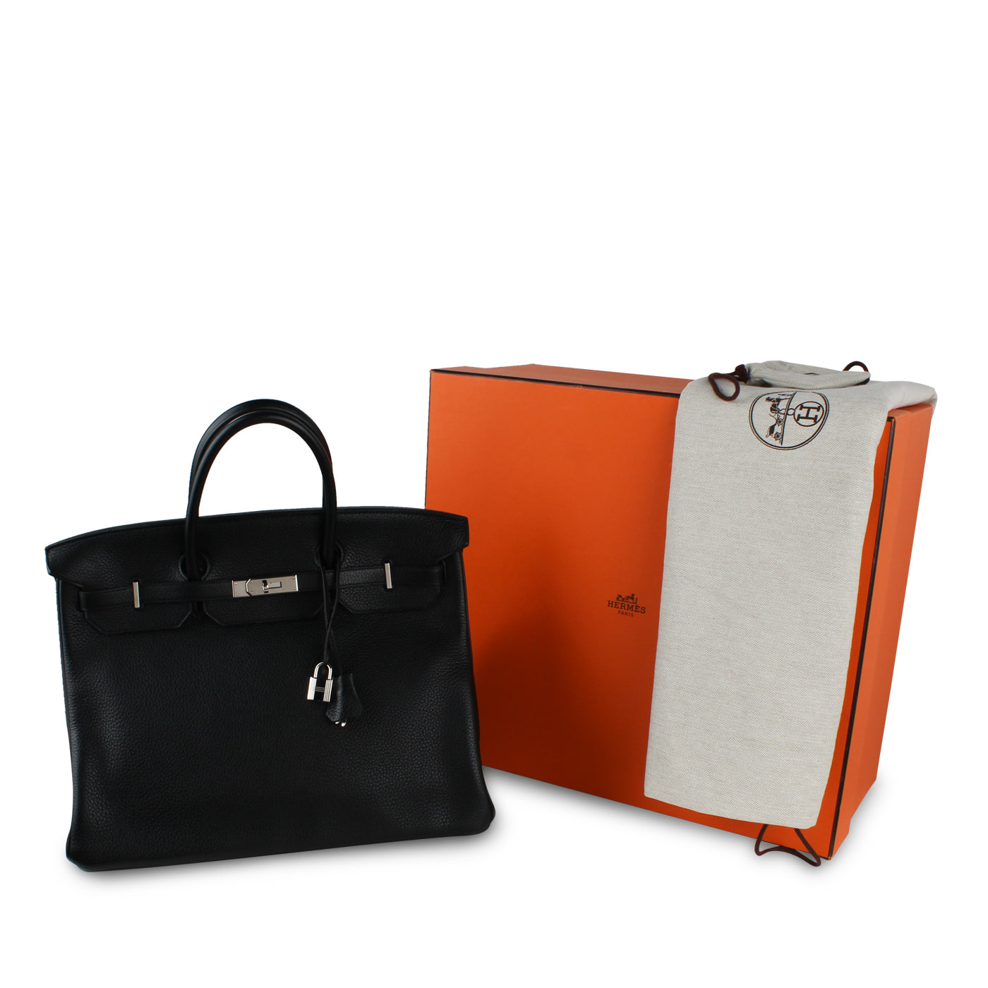 Birkin 40cm - Black Togo - PHW