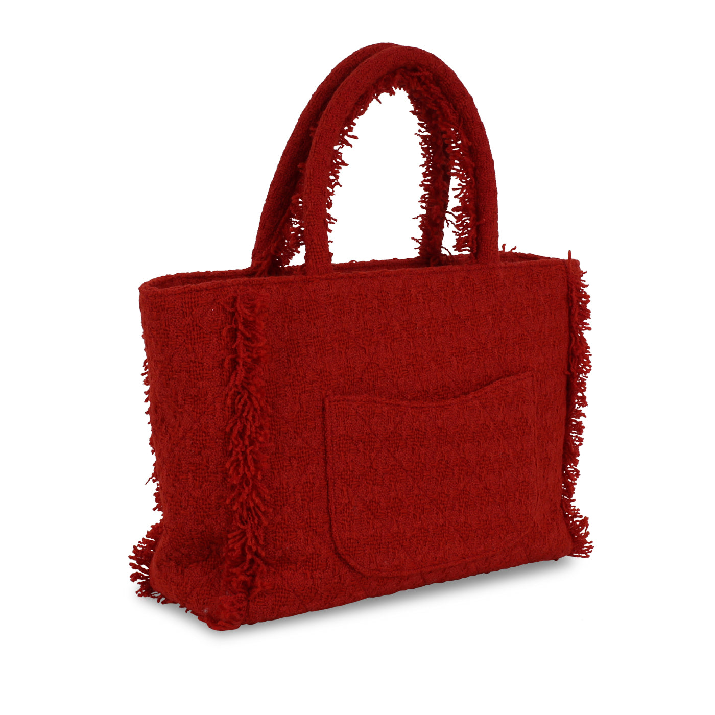 Shopper Tote - Red Tweed