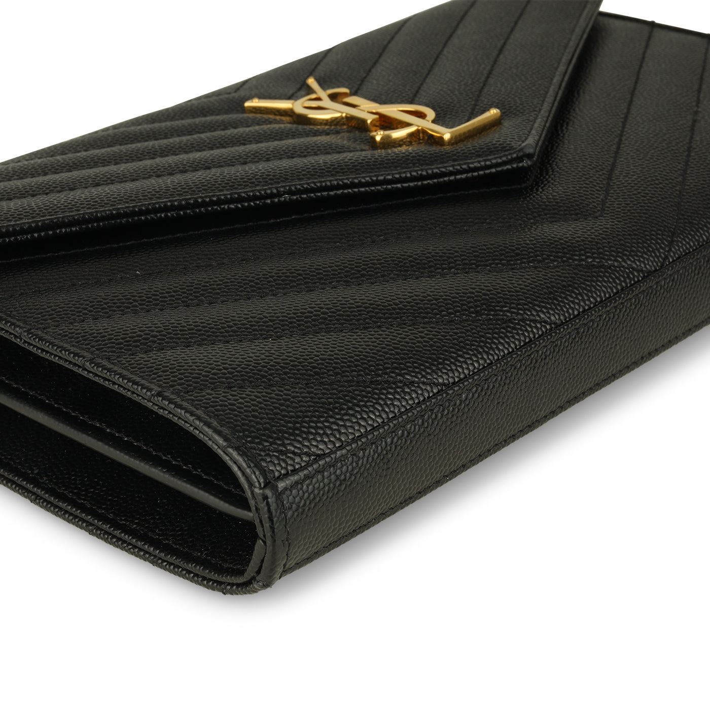 Envelope Chain Wallet - Black