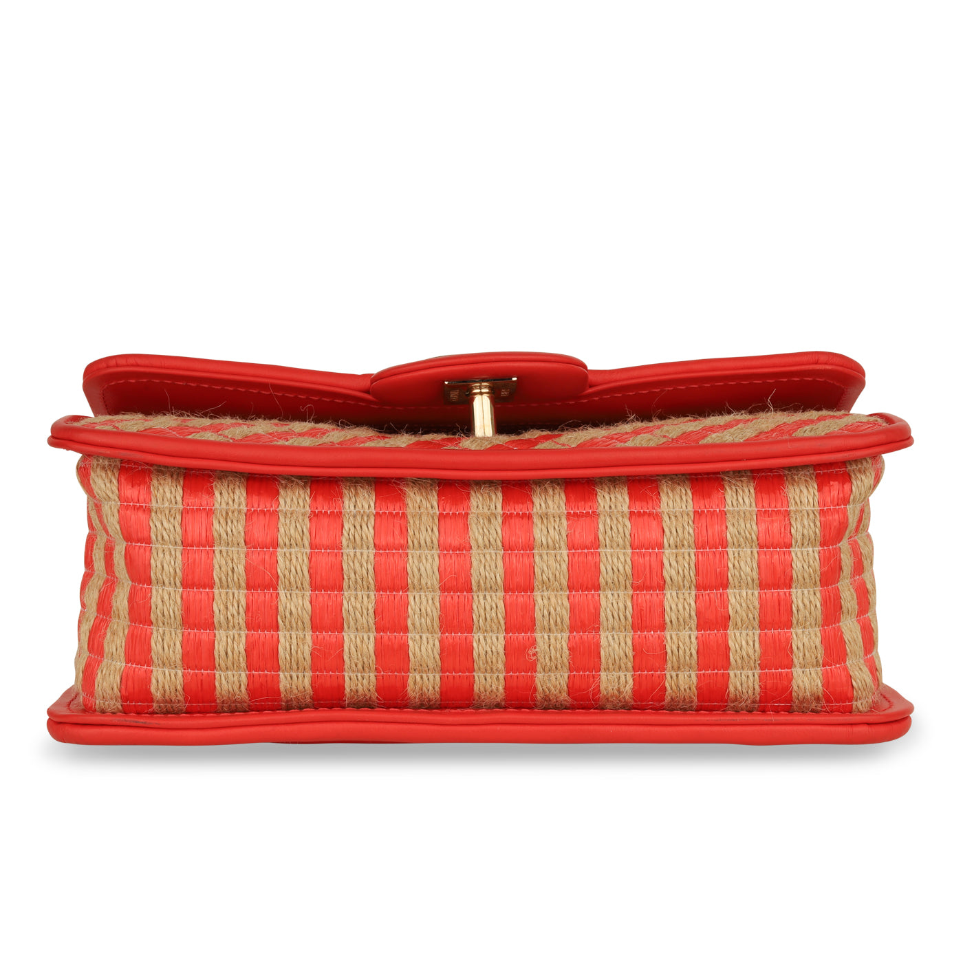 Small Classic Flap Bag - Raffia