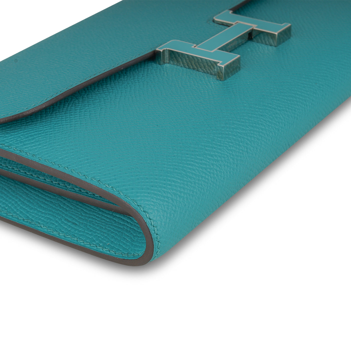 Constance Wallet - Bleu Paon