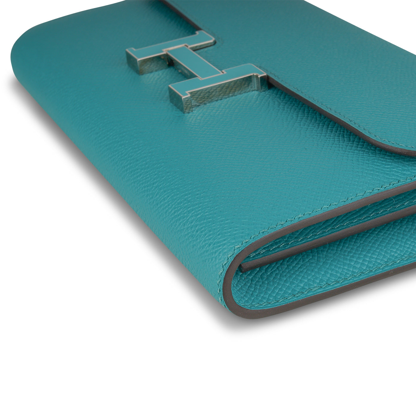 Constance Wallet - Bleu Paon