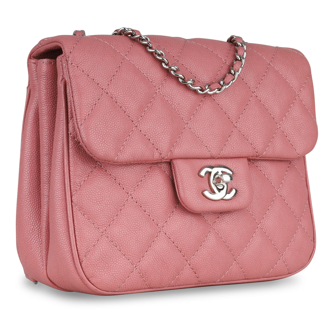 Seasonal Flap Bag - Pink Caviar