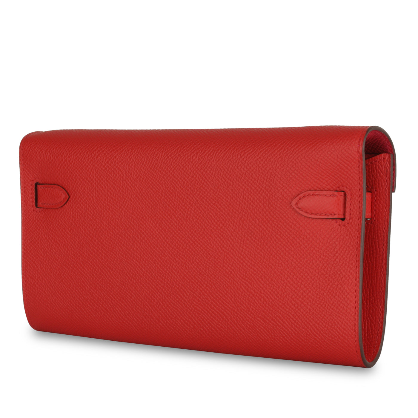 Kelly To Go Wallet - Rouge Tomate Epsom