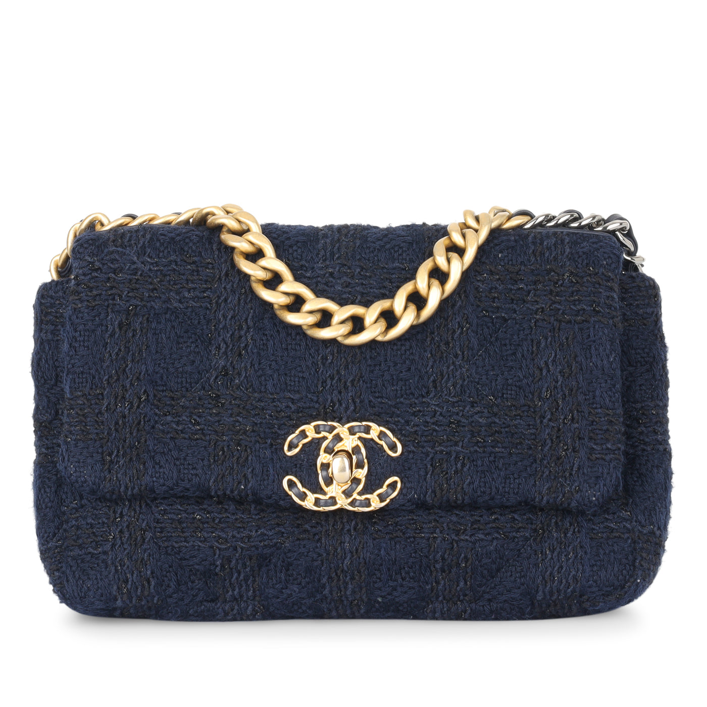 Chanel Navy Tweed 19 Bag Tuckernuck Archive Collection