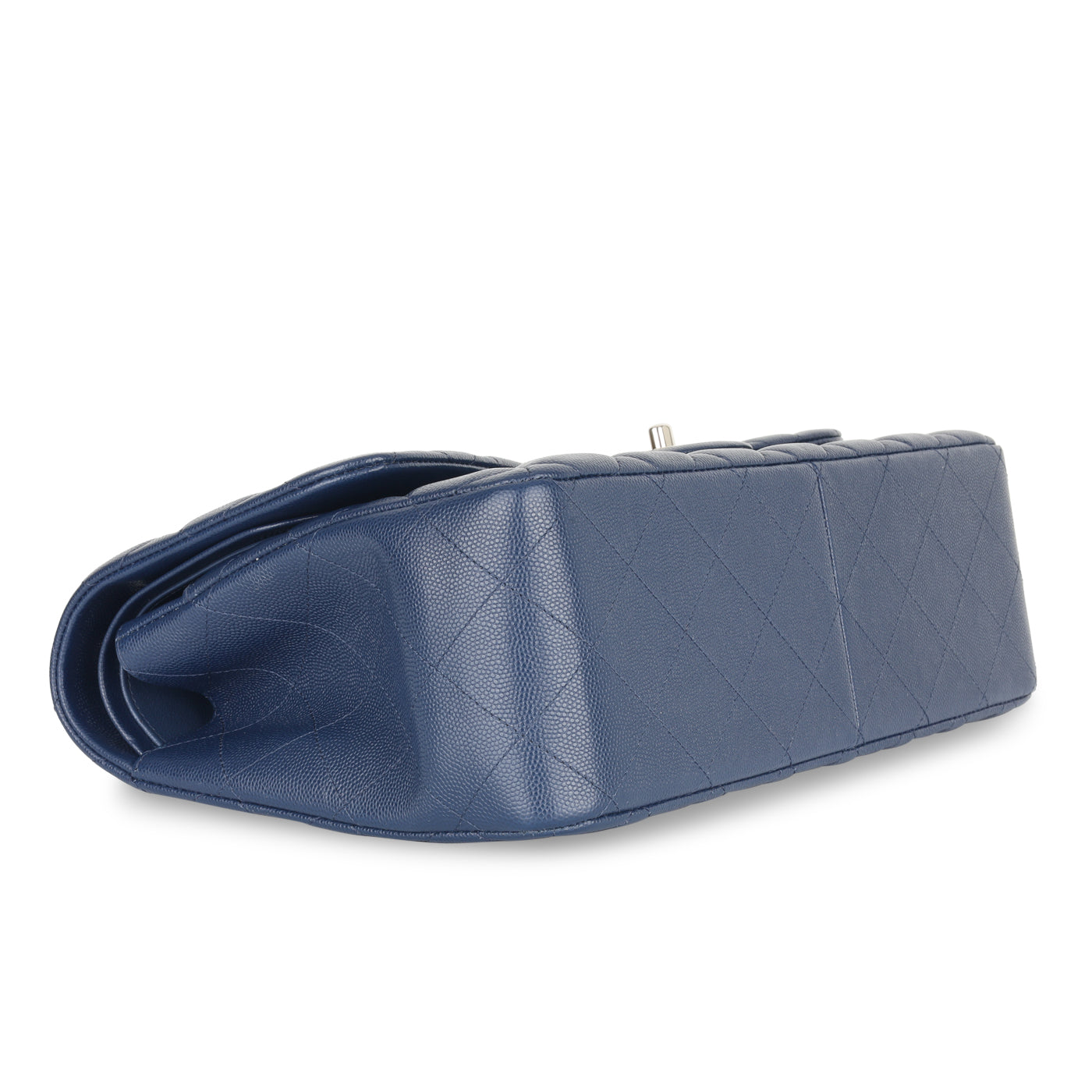 Jumbo Classic Flap Bag - Navy