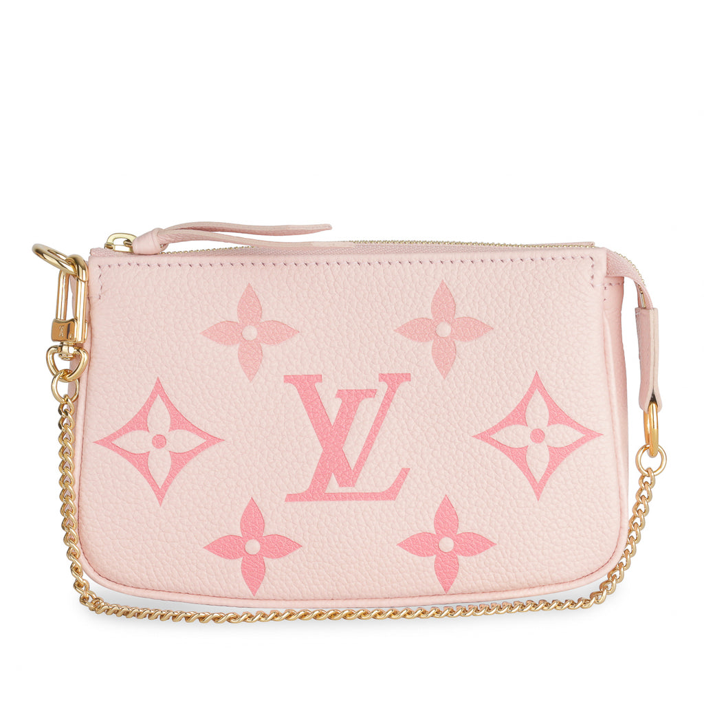 Louis Vuitton, Accessories, Louis Vuitton Key Pouch Rose Pink Gradient By  The Pool