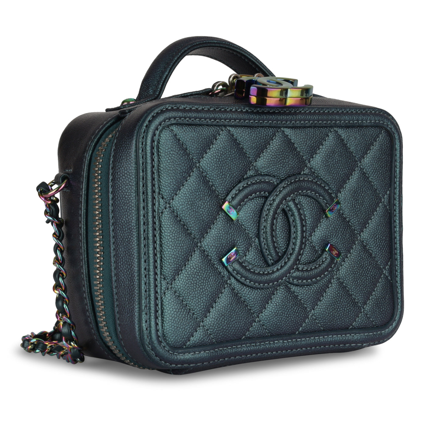 Filigree CC Vanity Case - Mini