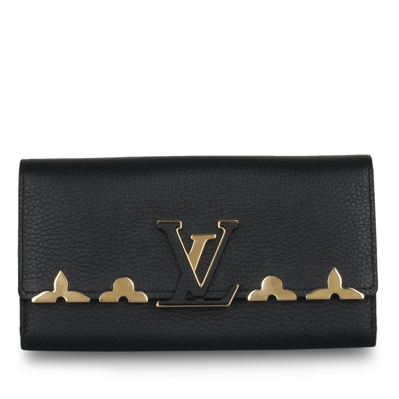 Capucines Wallet - Black
