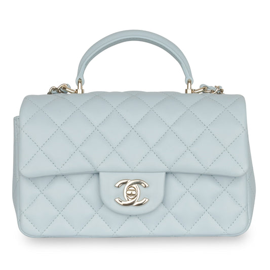 Classic Flap Bag - Mini Rectangular Top Handle