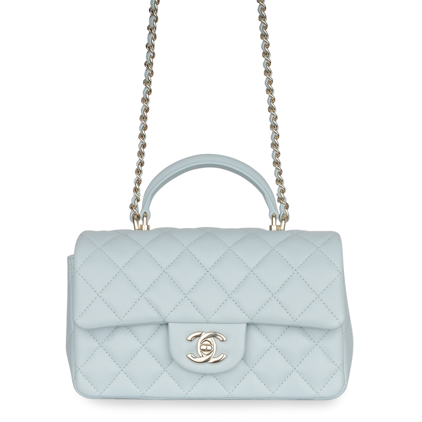 Classic Flap Bag - Mini Rectangular Top Handle