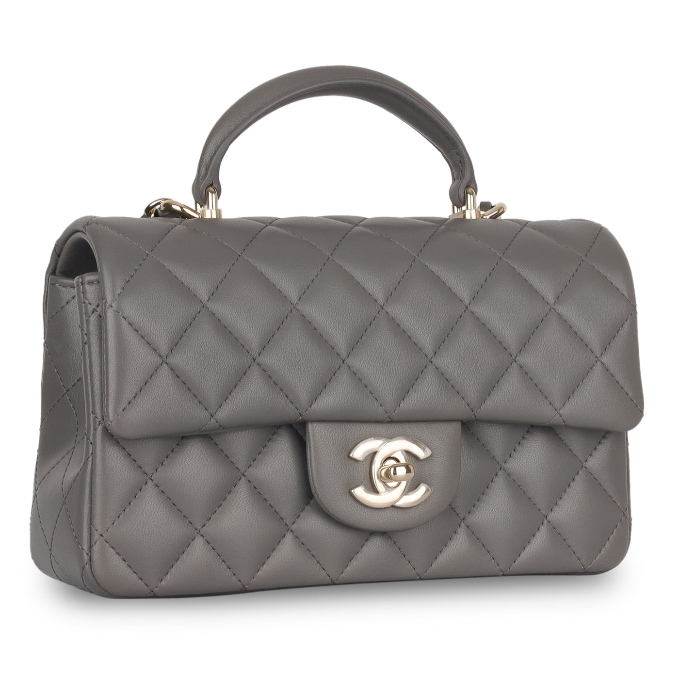 Classic Flap Bag - Mini Rectangular Top Handle