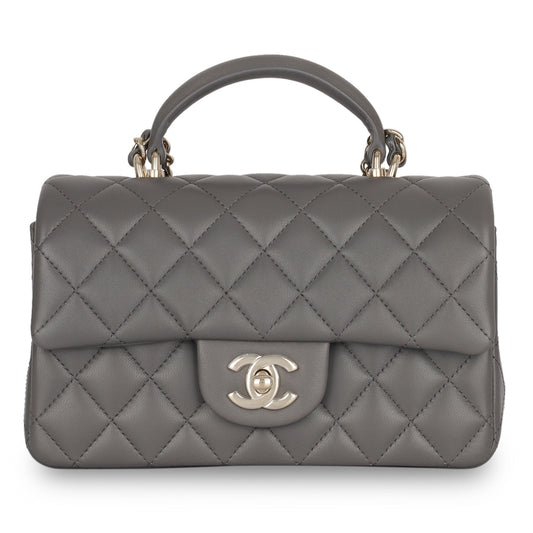 Classic Flap Bag - Mini Rectangular Top Handle