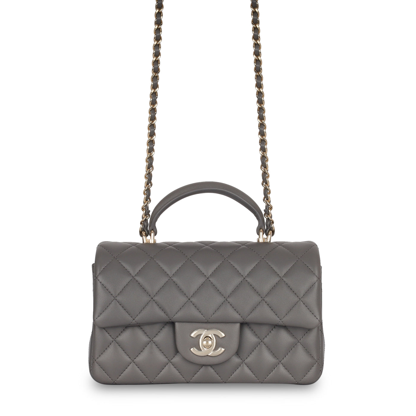 Classic Flap Bag - Mini Rectangular Top Handle