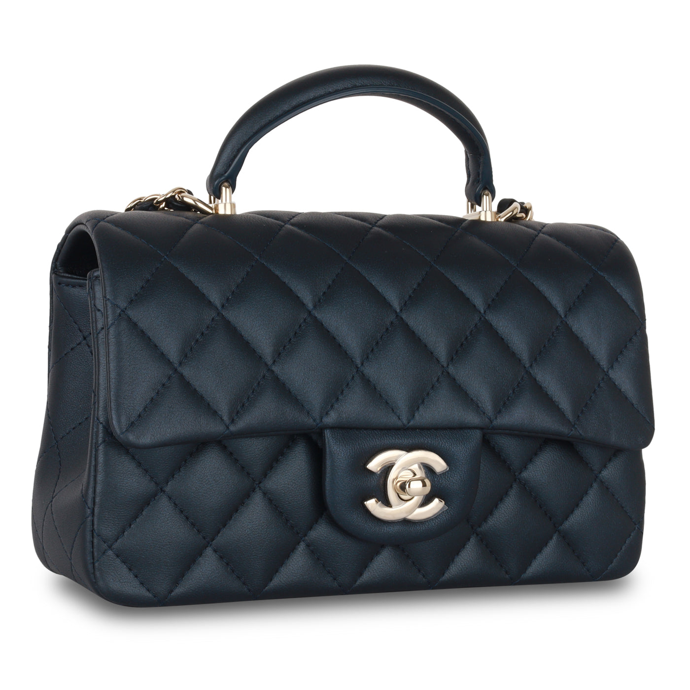 Classic Flap Bag - Mini Rectangular Top Handle