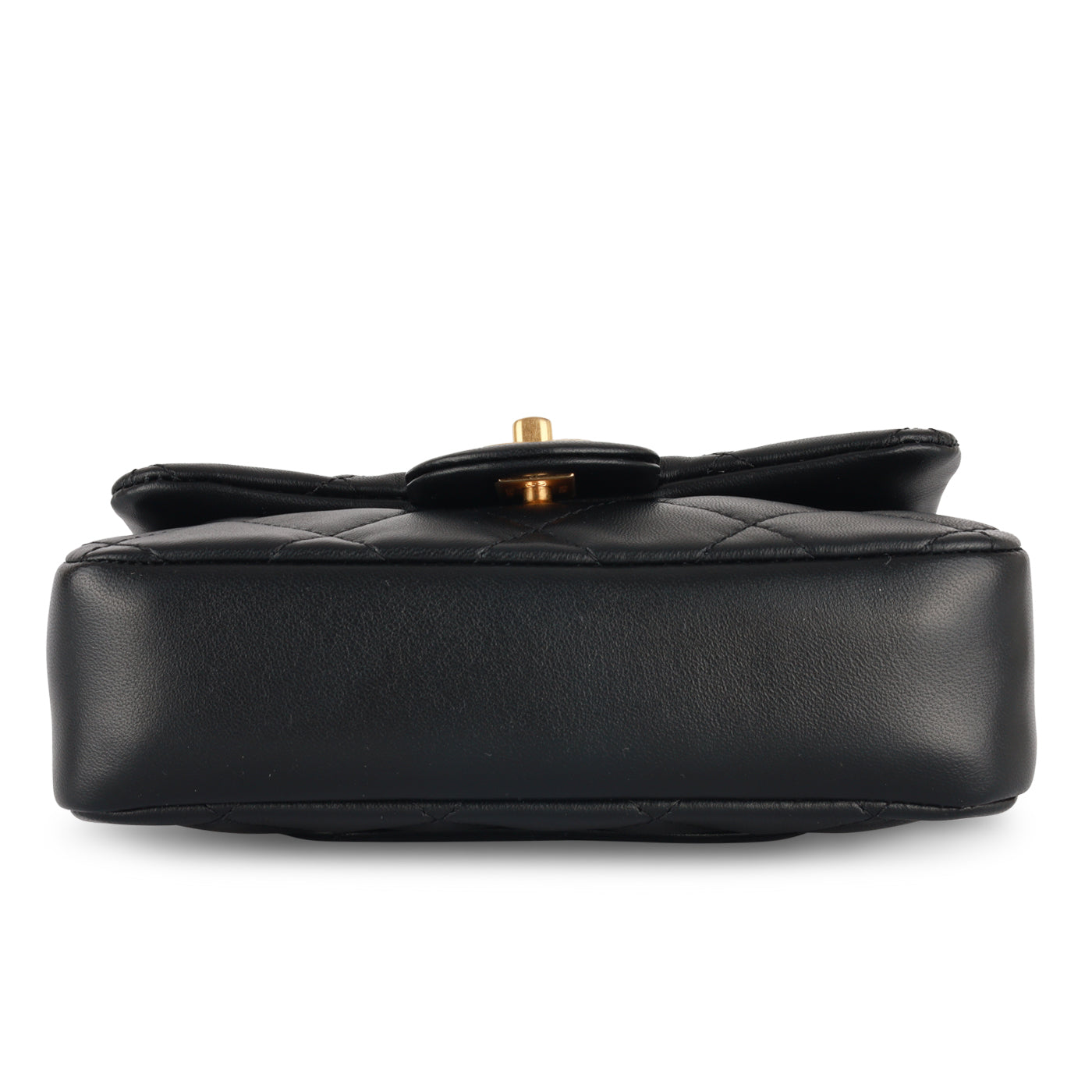 Mini Flap Bag - Heart Chain