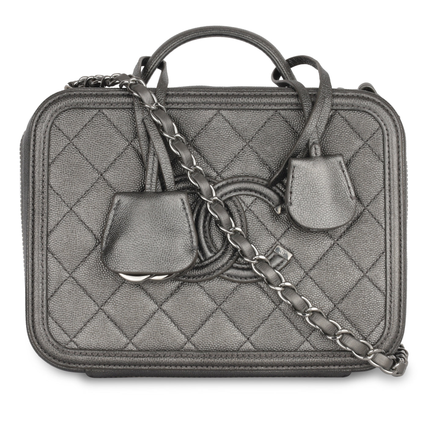 Filigree CC Vanity Case - Medium