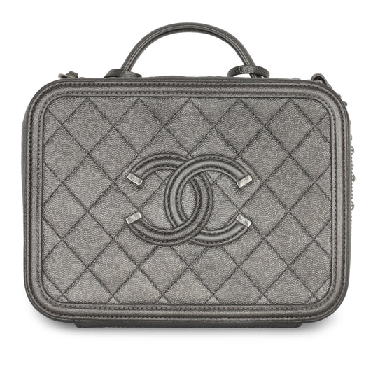 Filigree CC Vanity Case - Medium