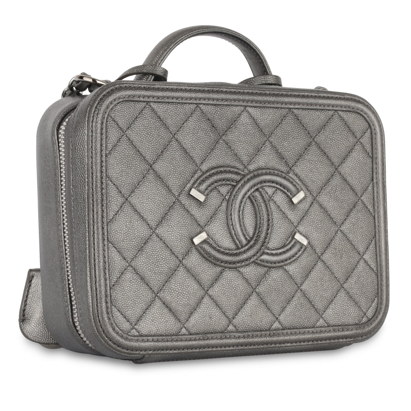 Filigree CC Vanity Case - Medium