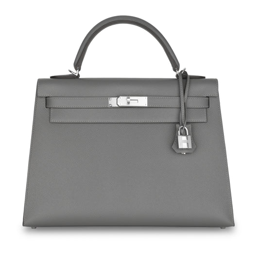 Kelly 32 - Gris Meyer Epsom