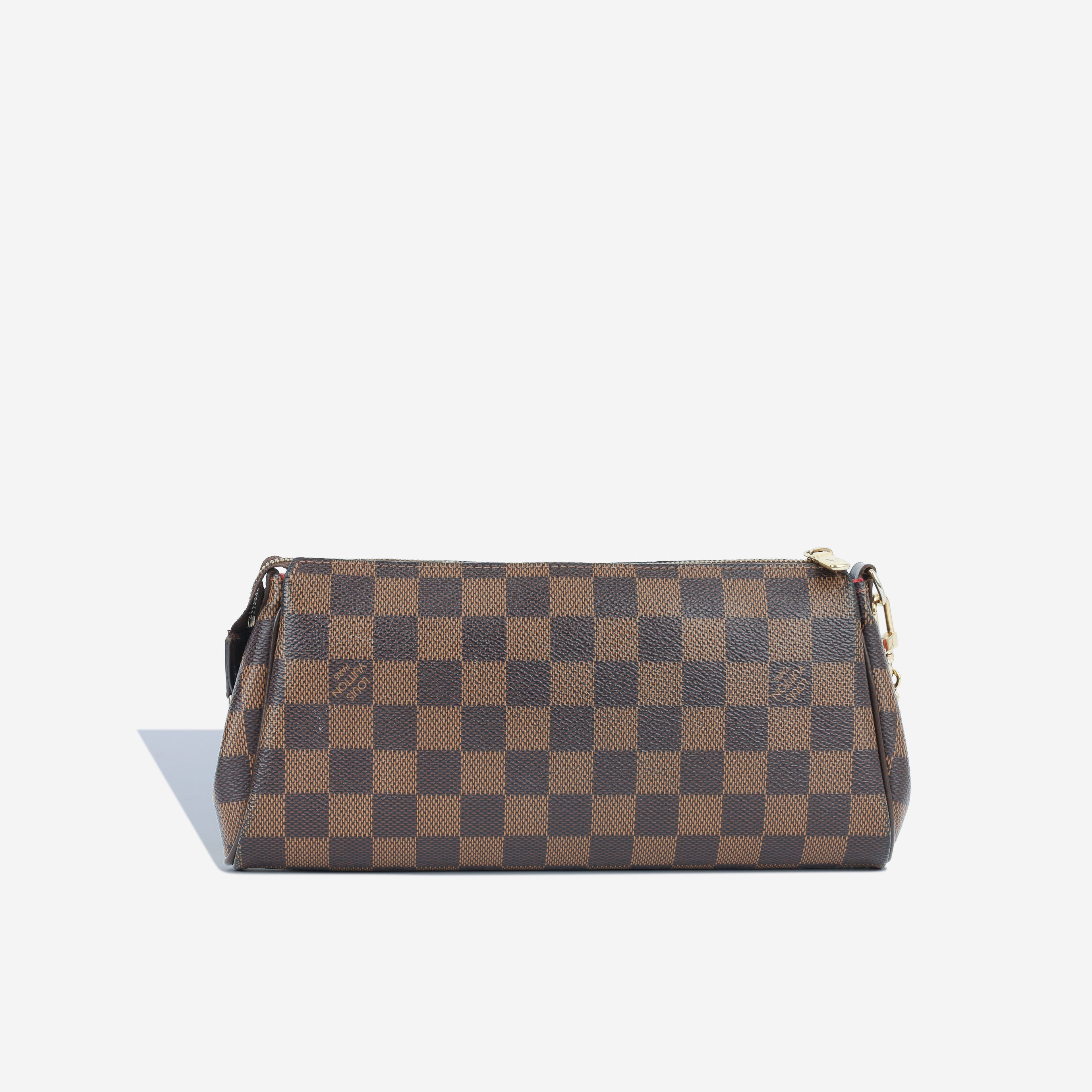 Louis Vuitton Eva Damier Brown factory Clutch