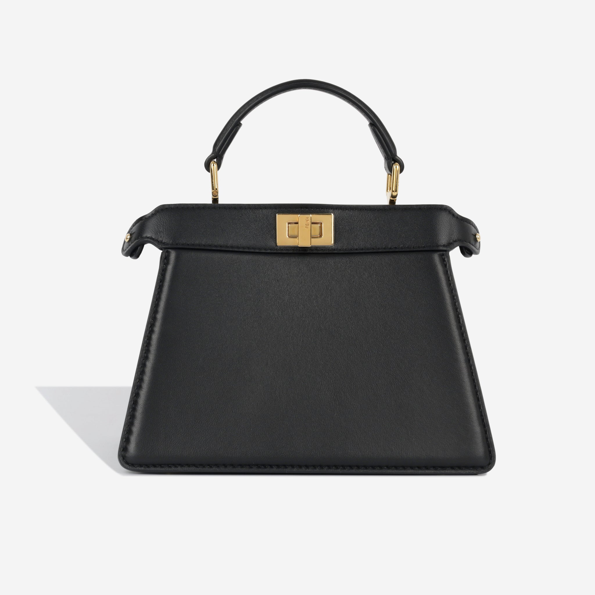 Fendi black mini outlet peekaboo