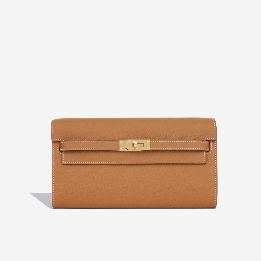 Kelly To Go Wallet - Gold