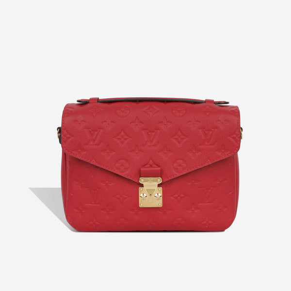 Louis Vuitton Pochette Metis Empriente Navy/Red