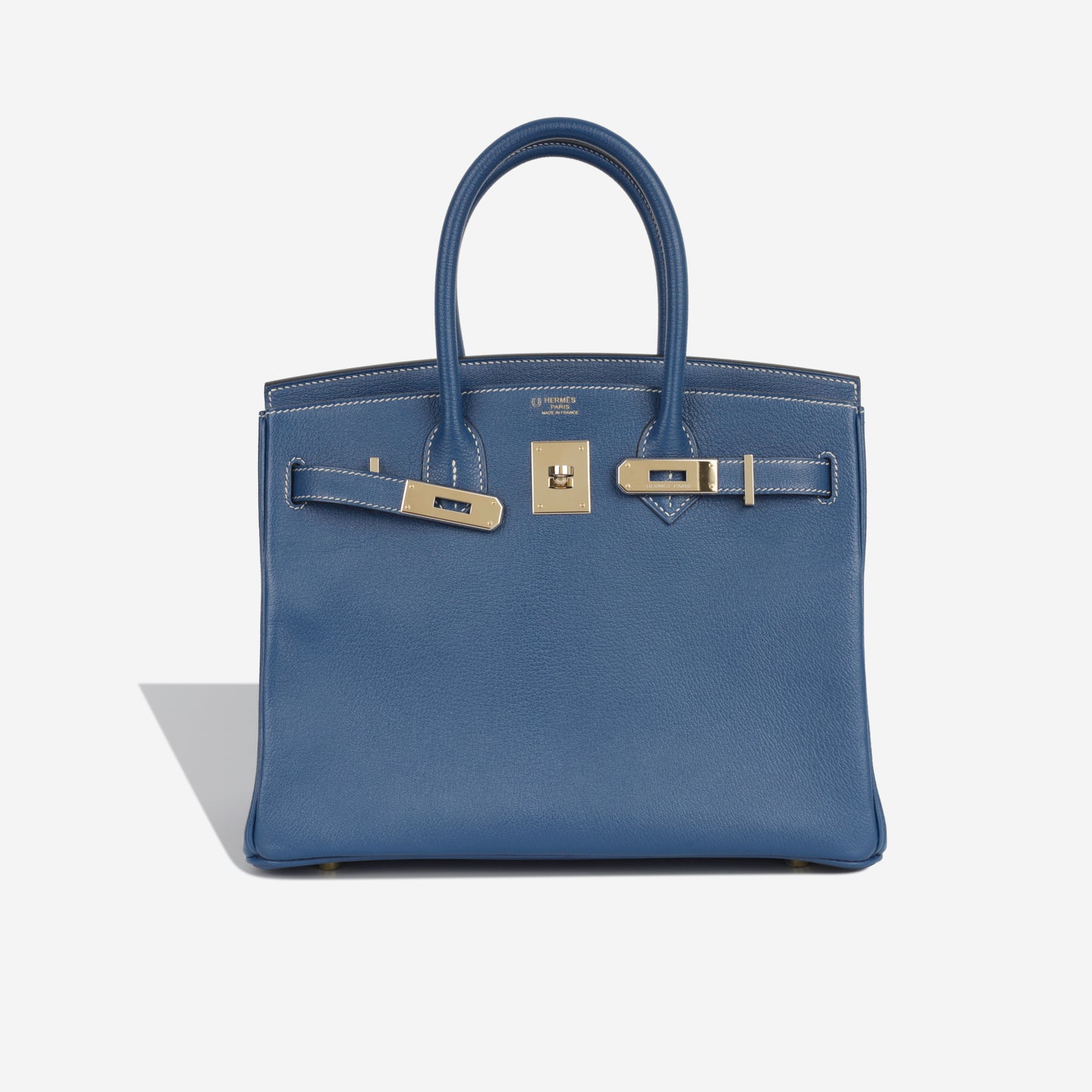 HSS Birkin 30 - Bleu Saphir / Gris Perle