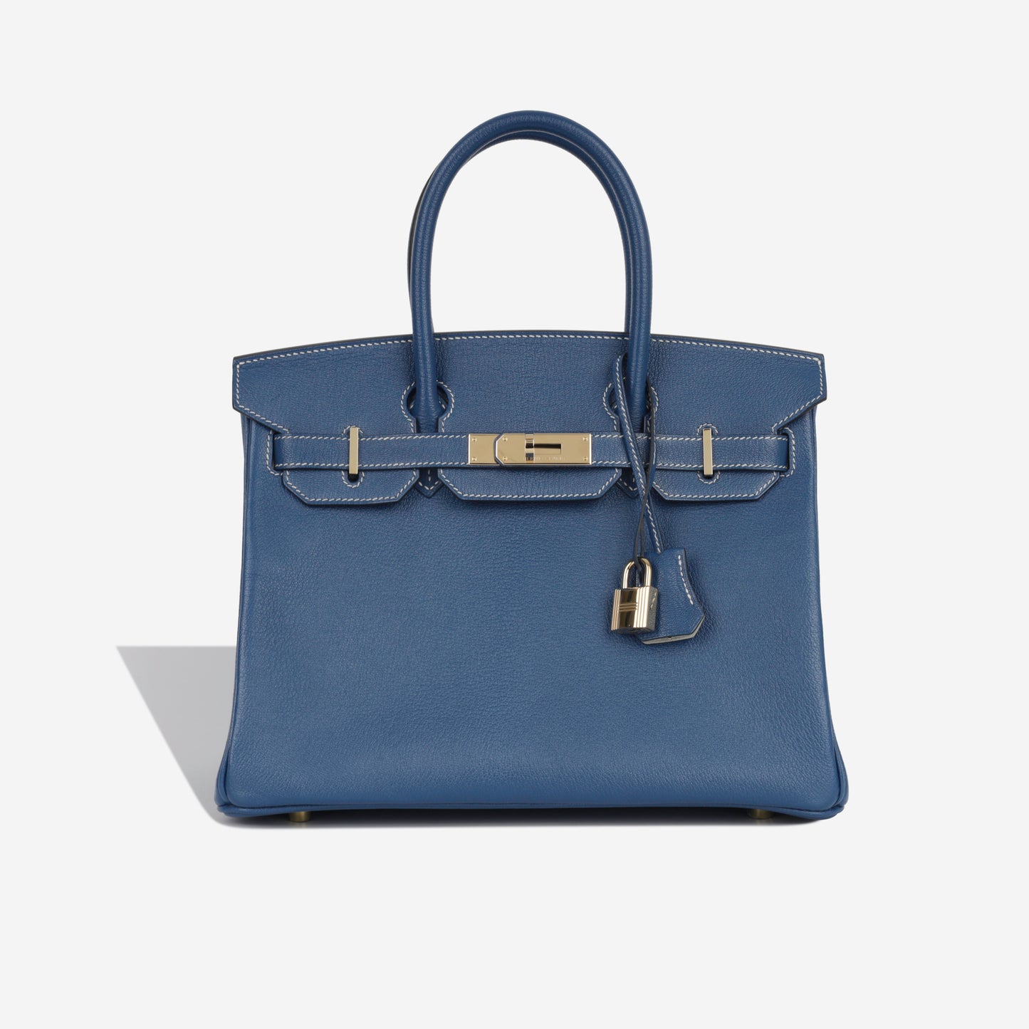 HSS Birkin 30 - Bleu Saphir / Gris Perle