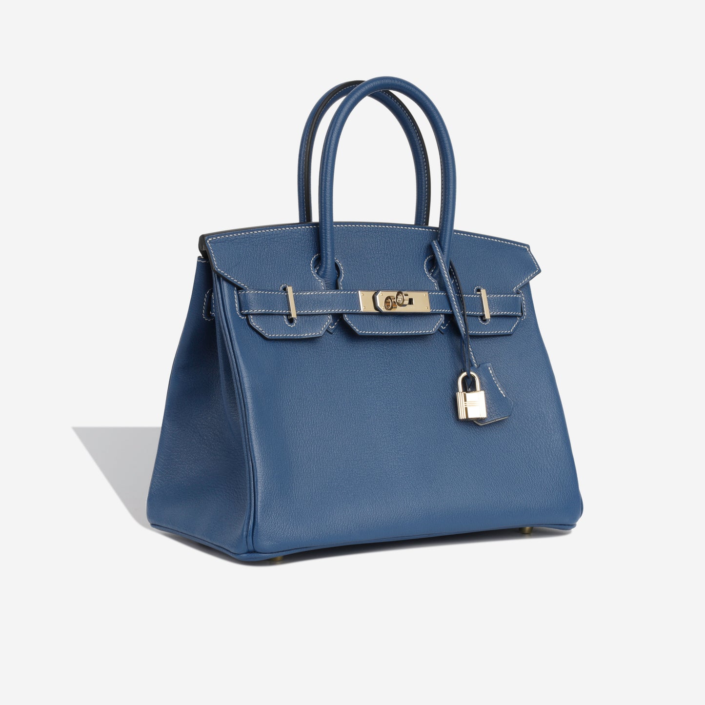 HSS Birkin 30 - Bleu Saphir / Gris Perle