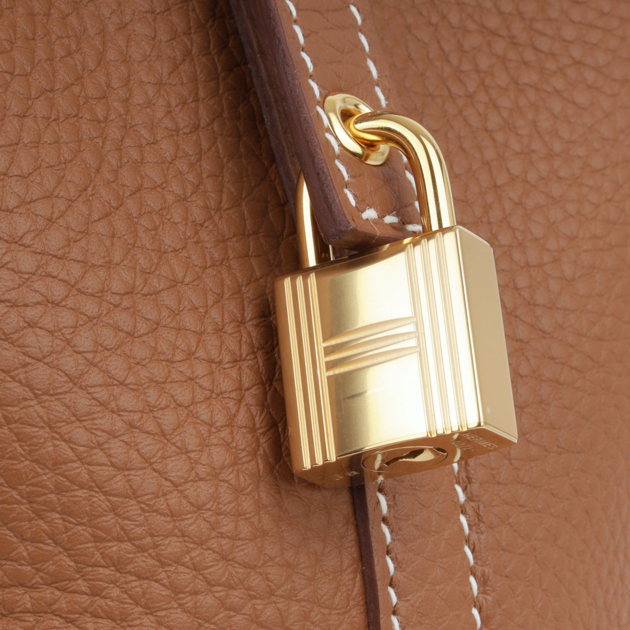 Hermès Gris Clair Feutre & Gold Swift Picotin Lock 18 PHW, myGemma, JP