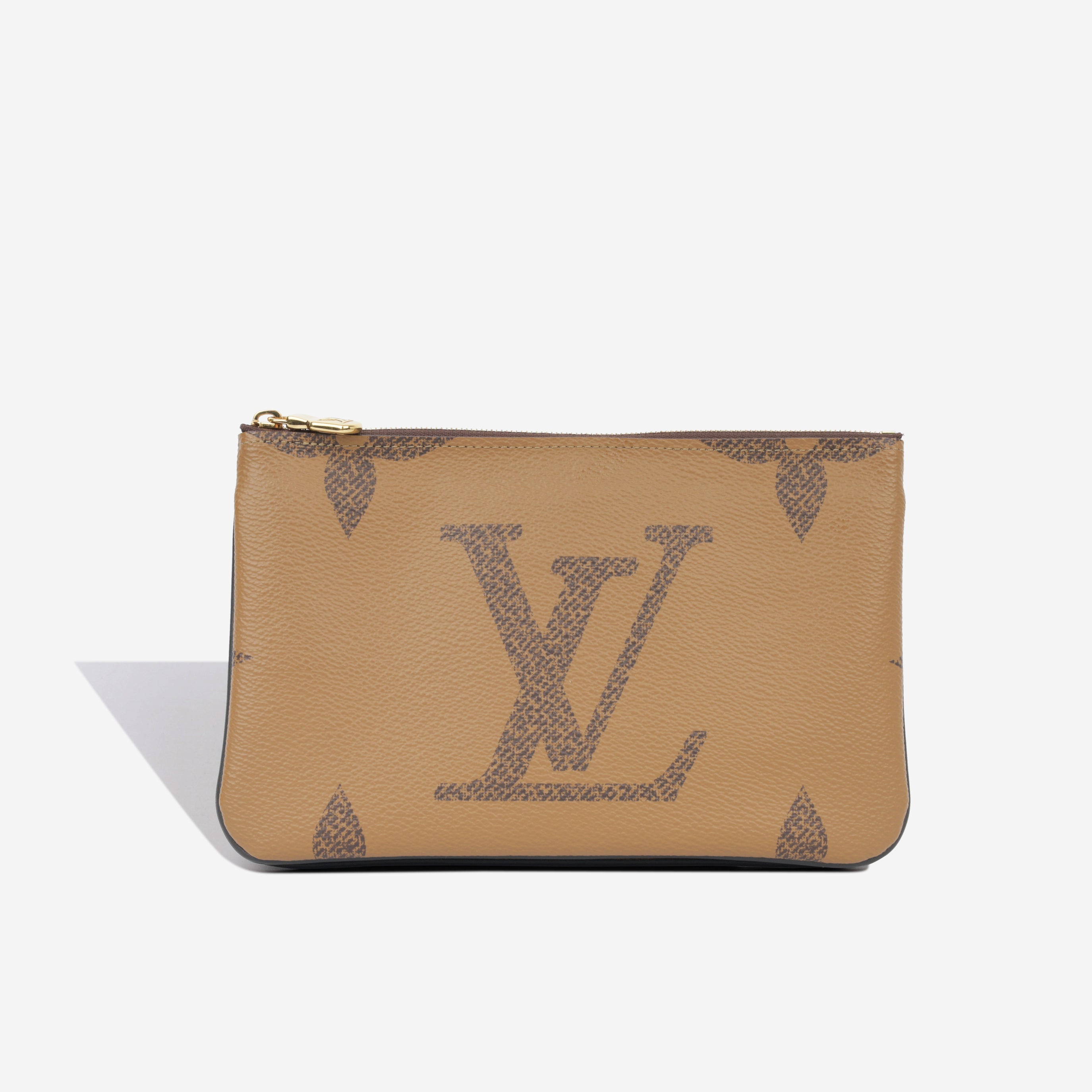 Fashion louis vuitt s double zip pochette