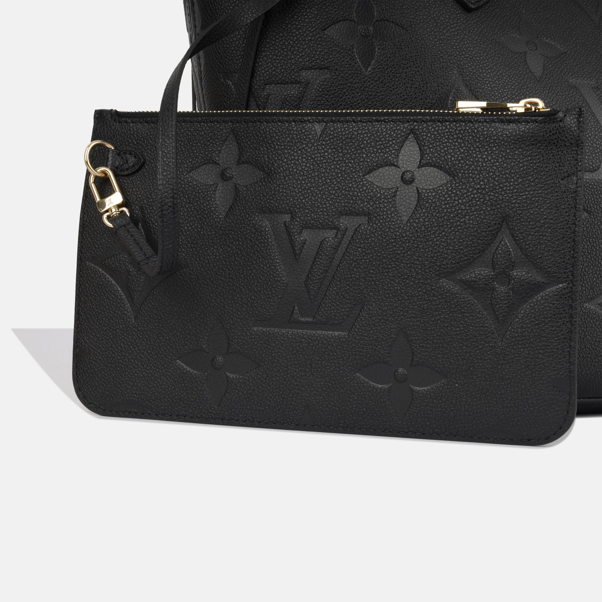 Louis Vuitton LV x YK Neverfull mm Black/White Monogram Empreinte