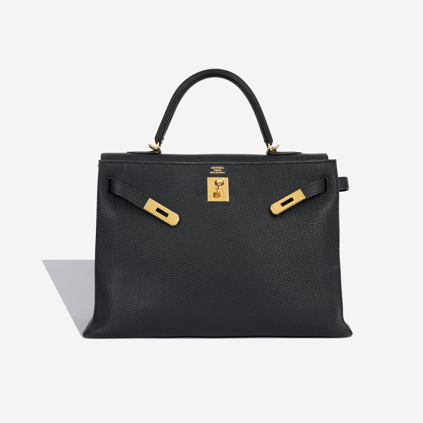 Vintage Kelly 35 - Noir Togo