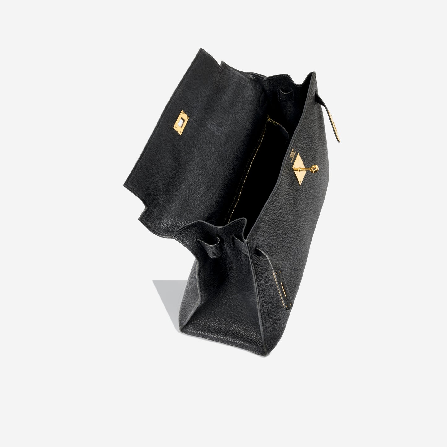 Vintage Kelly 35 - Noir Togo