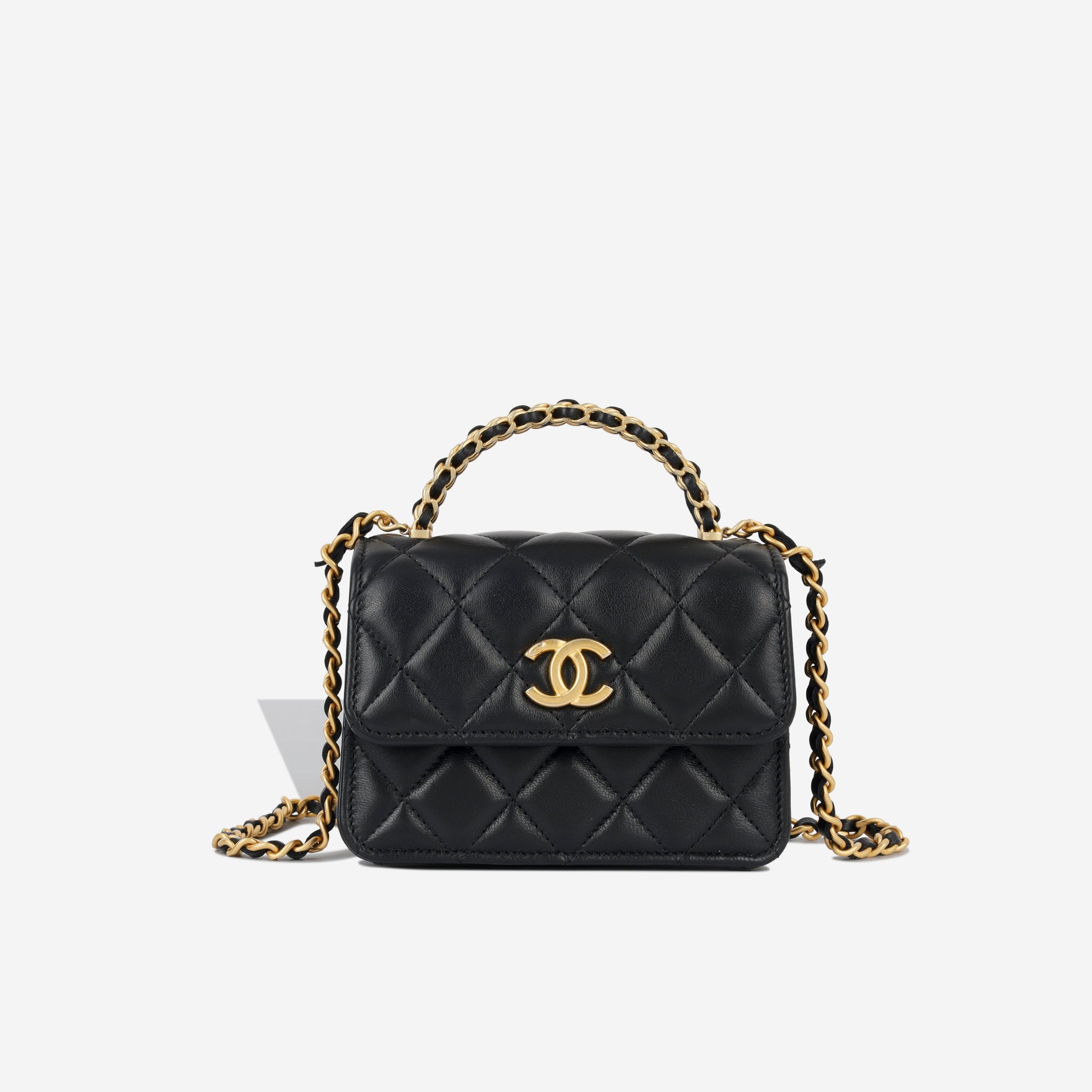 Chanel wallet on chain lambskin