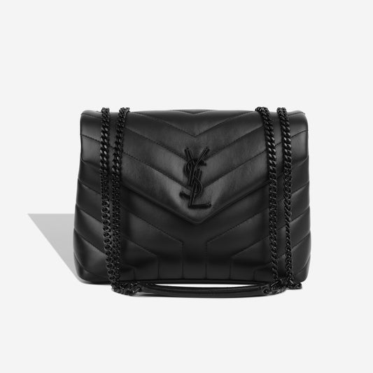 Small Lou Lou - Black Calfskin BHW