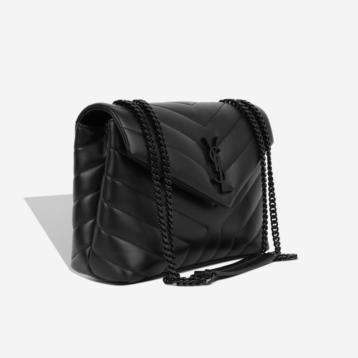 Small Lou Lou - Black Calfskin BHW